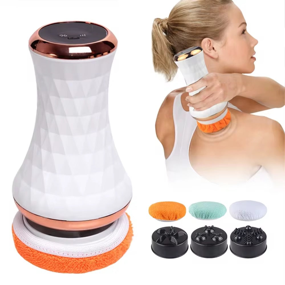 Trådløs BodySculpt– 2 i en Cellulite Remover og massageapparat - inkl. ekstra pads