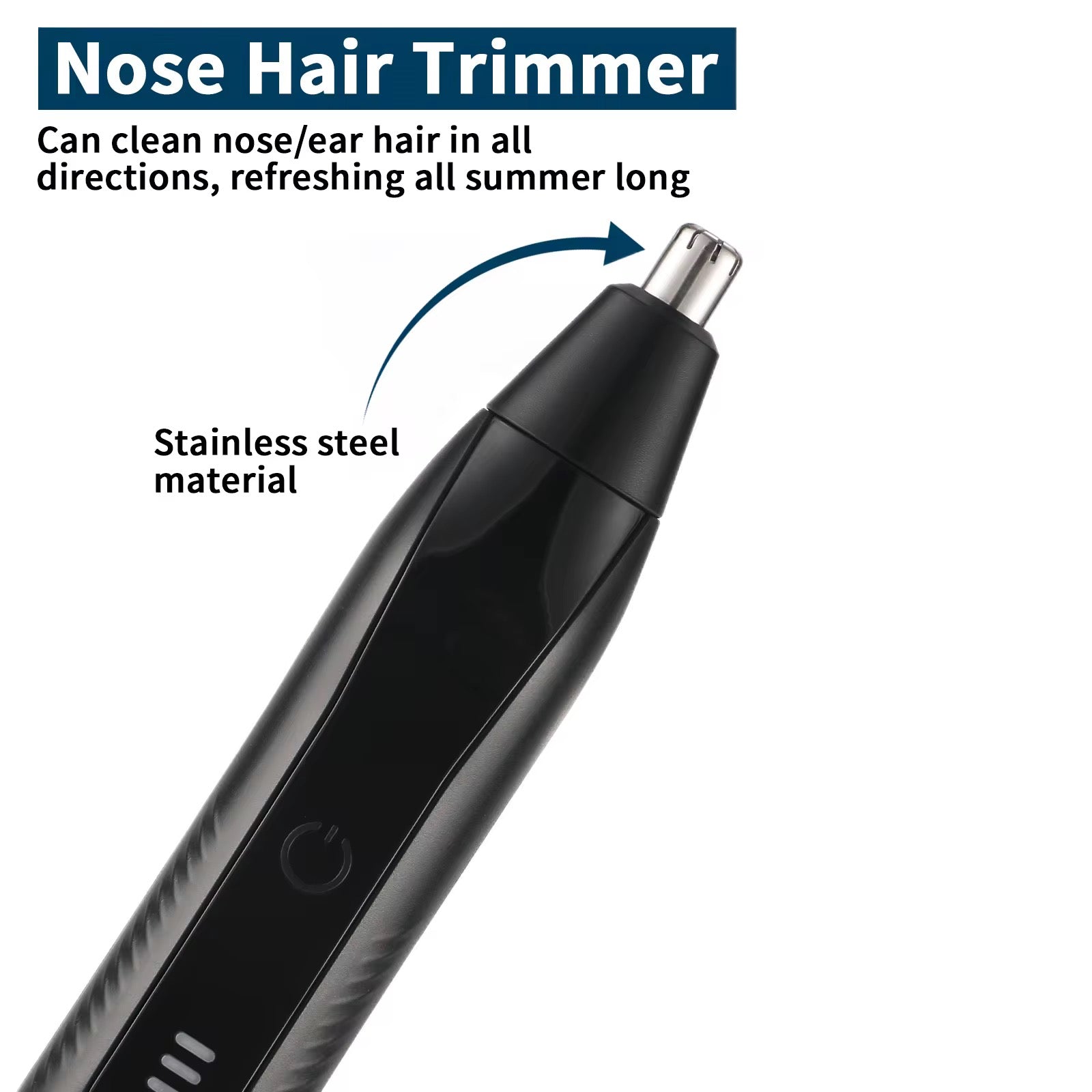 SkySkin Precision Næse og ørehårs trimmer – Genopladelig, Vandtæt og Præcis