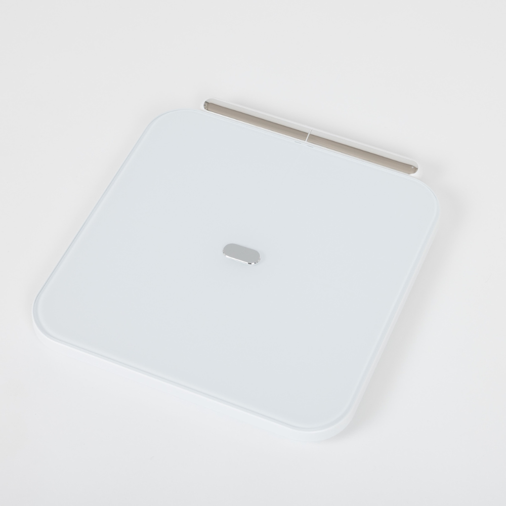 Kropsscanner vægt 2.0 - med indbyttet genopladeligt batteri