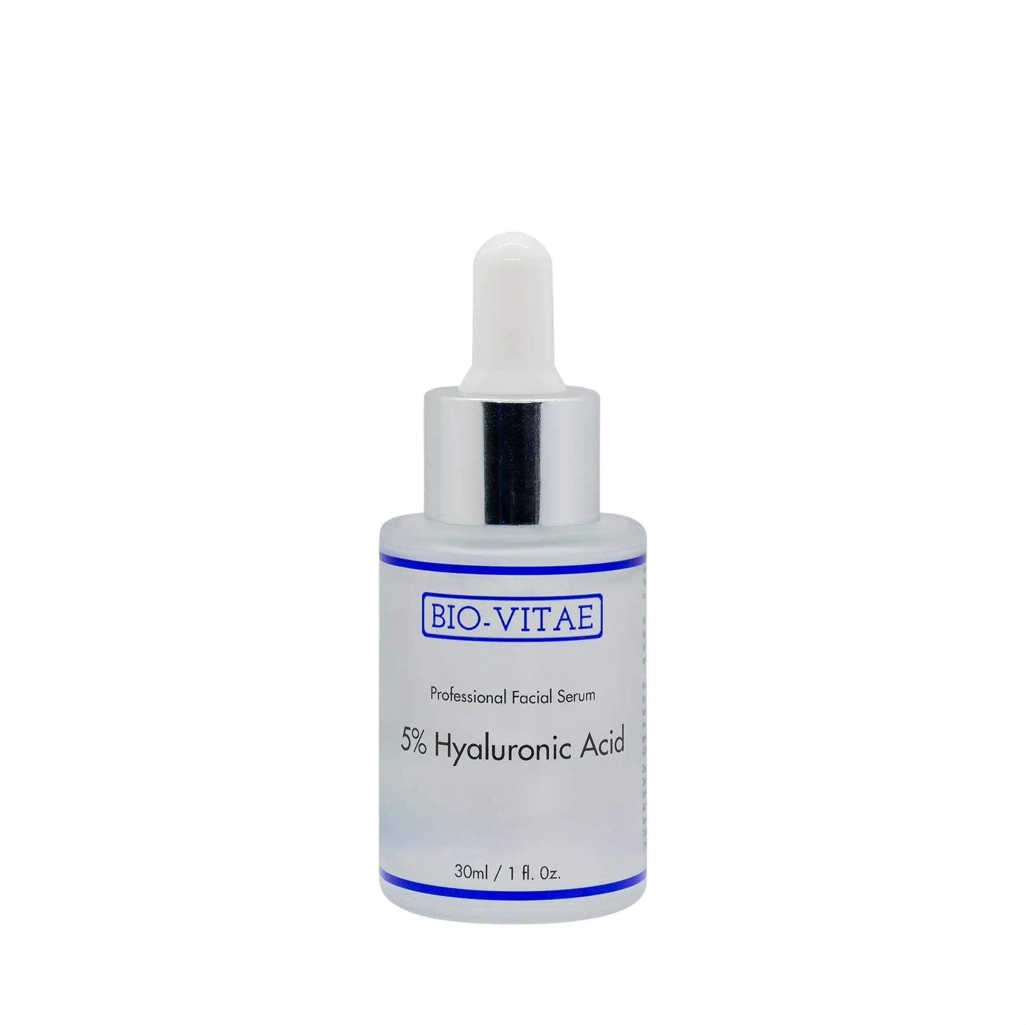 Bio-Vitae Hyaluron Serum 5% - Intens fugt. Synlig glød. Øjeblikkelig effekt.