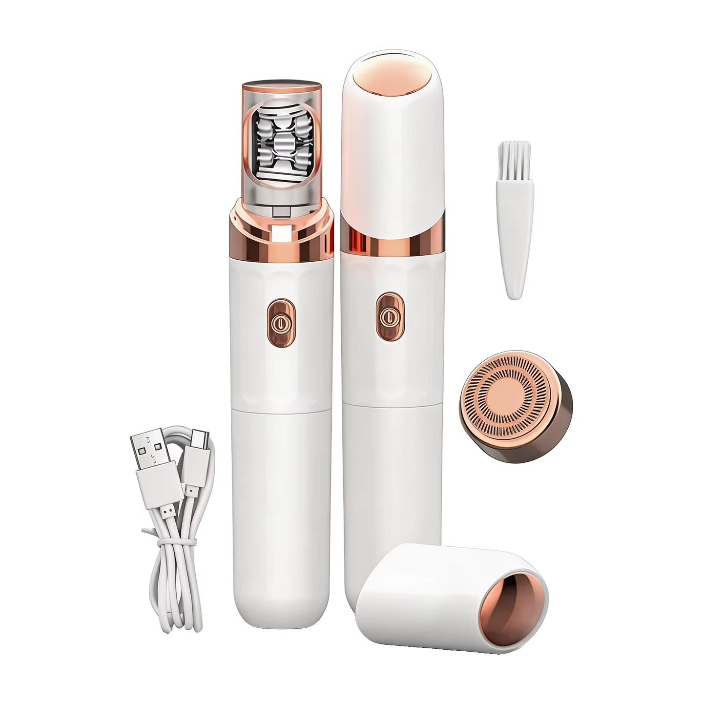 SkySkin MiniSmooth 2-i-1 – Mini Ladyshaver & Epilator til ansigt og krop - leveres først i september