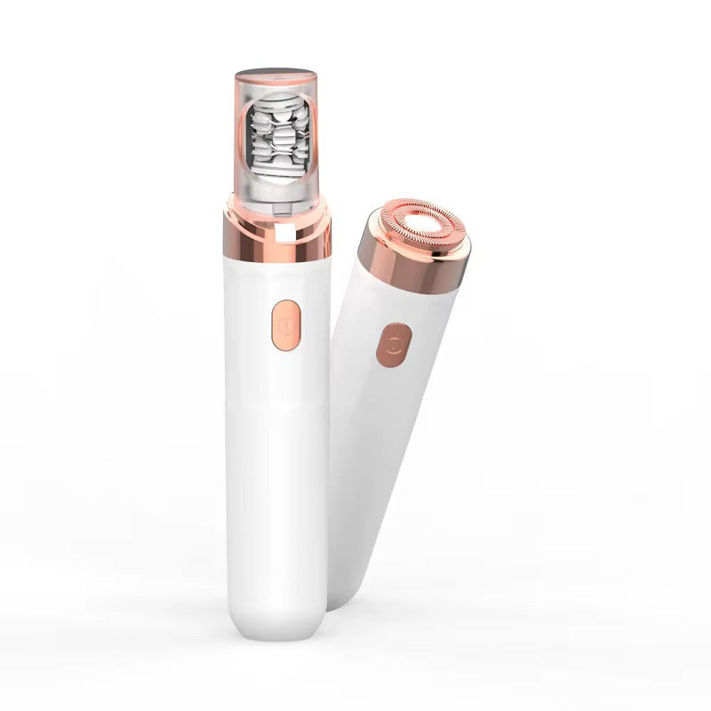 SkySkin MiniSmooth 2-i-1 – Mini Ladyshaver & Epilator til ansigt og krop - leveres først i september