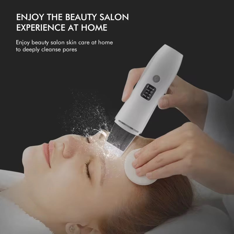 Ultrasonic EMS Skin Scrubber – Dybderens, løft og glød i ét apparat