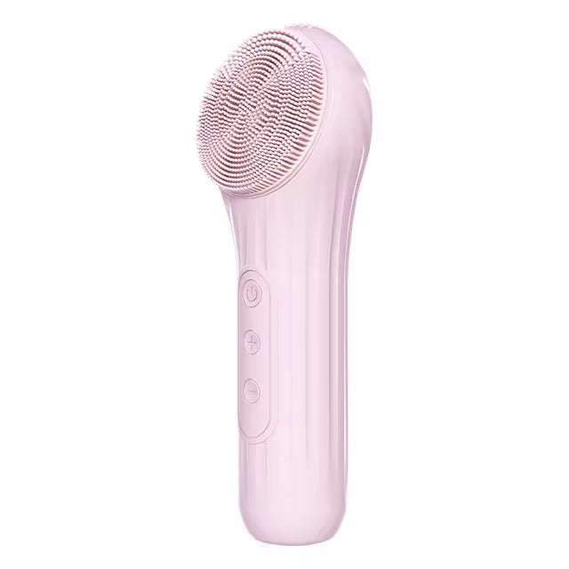 Ultrasonic Silicone Face Brush – Dybderens, massage og glød i ét
