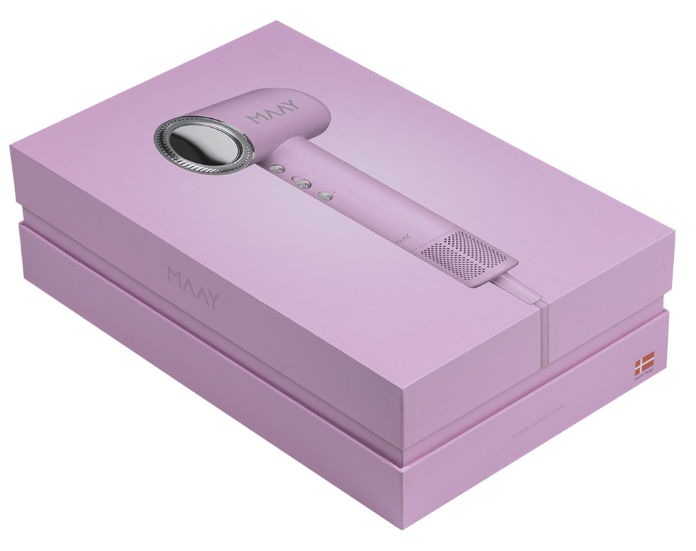 MAAY Hårtørrer – Dansk design. Professionel ydeevne. Hver dag.