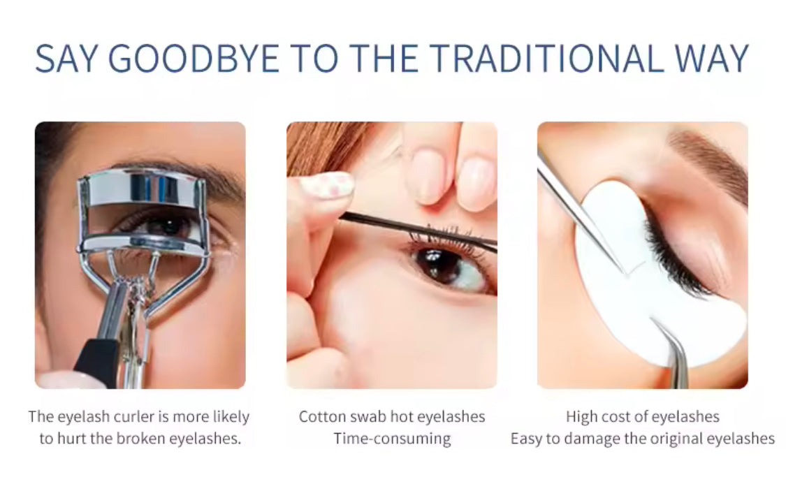 Eyelash curler - genopladelig