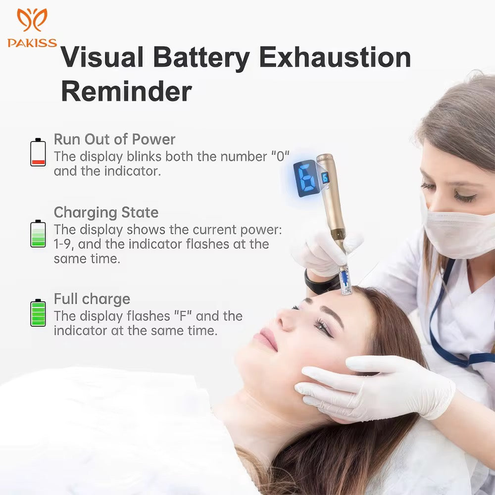 DermaProPen – Professionel Elektrisk MTS Mesotherapy Derma Pen