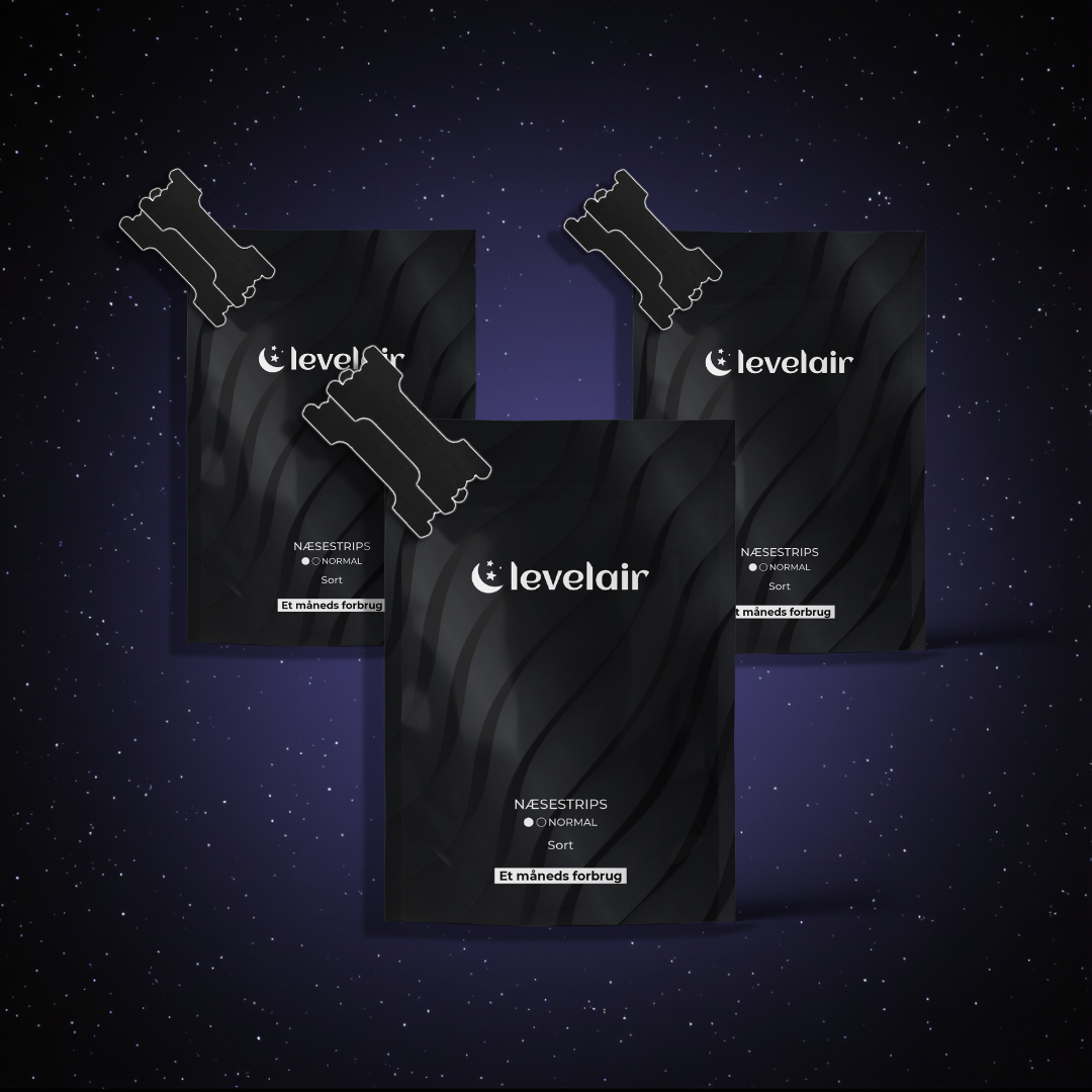 Levelair Næsestrips - Oplev bedre søvn & fri vejrtrækning
