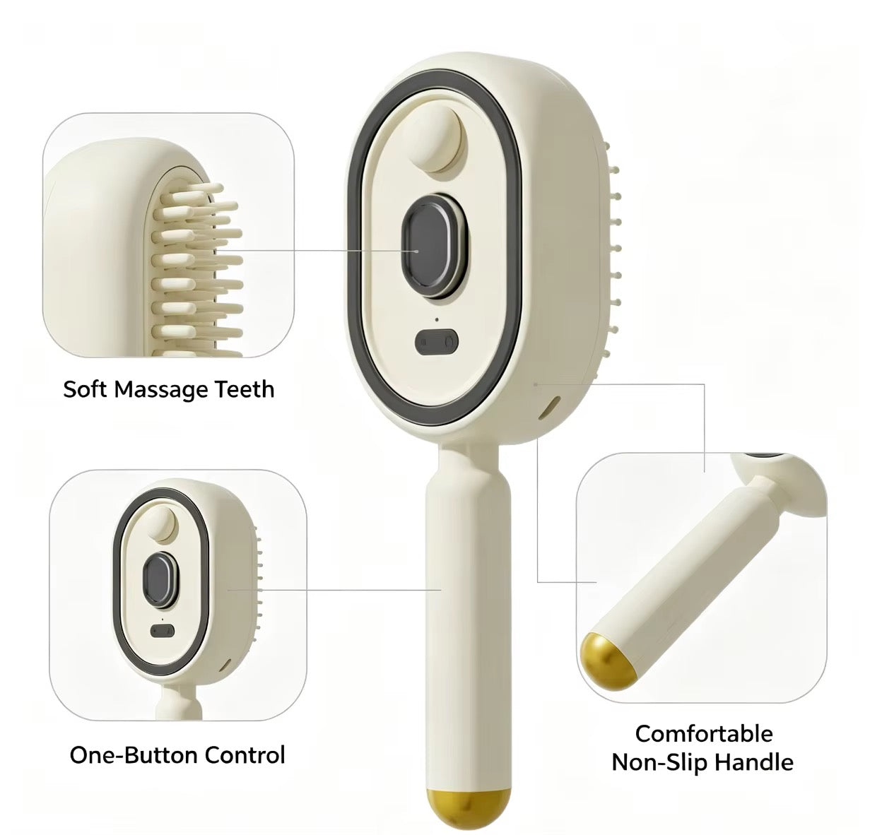 ScalpMist – Elektrisk hovedbundsmassage med mist - levering i starten af september