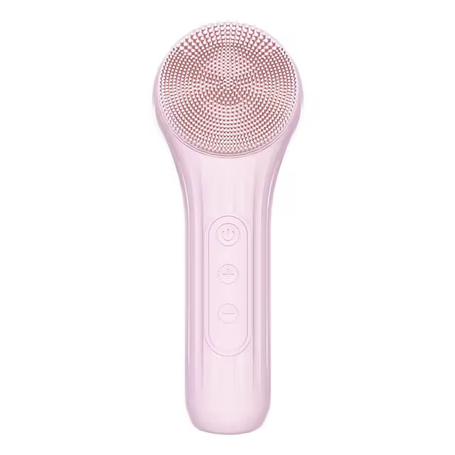Ultrasonic Silicone Face Brush – Dybderens, massage og glød i ét