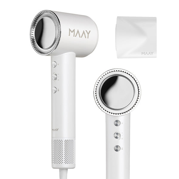MAAY Hårtørrer – Dansk design. Professionel ydeevne. Hver dag.