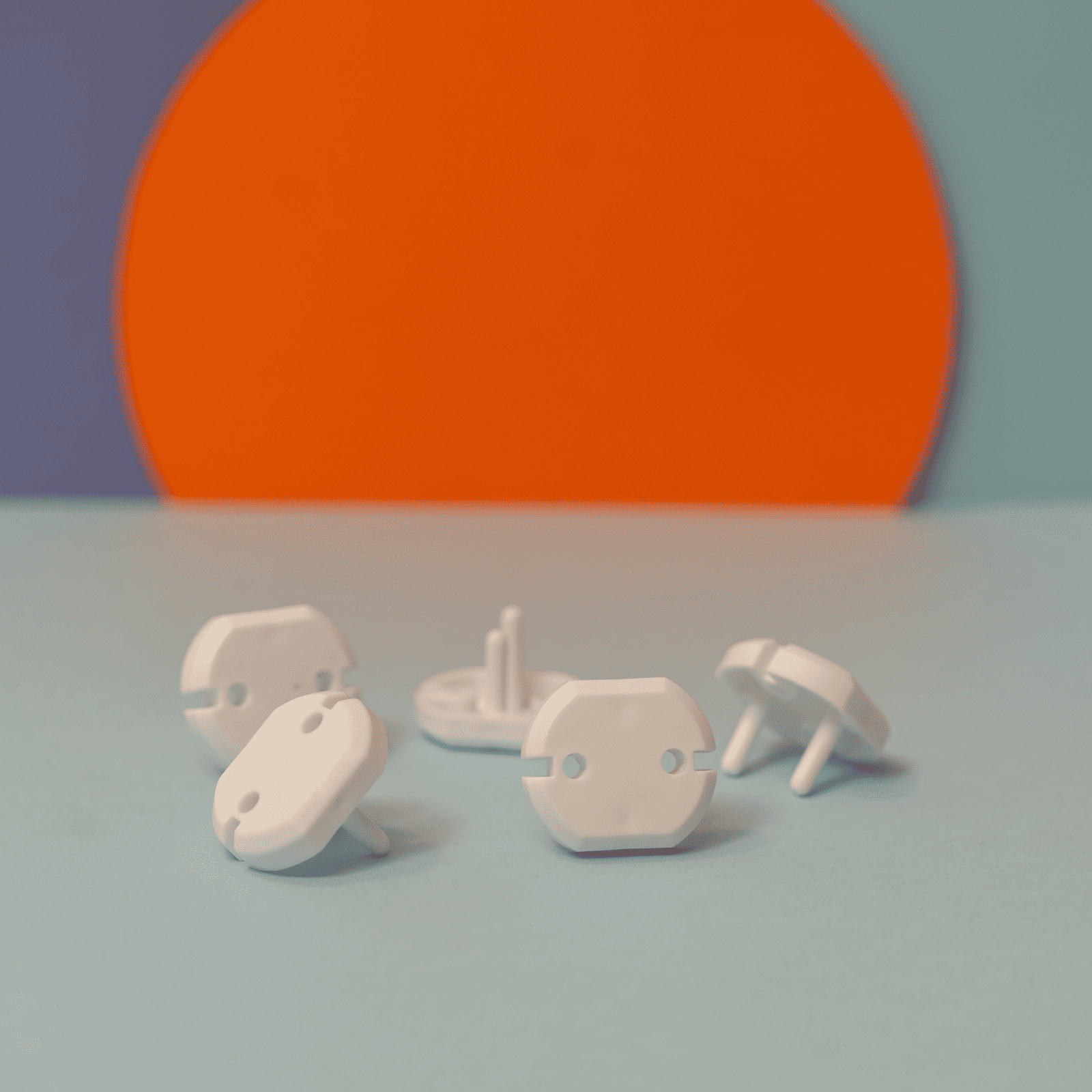 Børnesikring til stikkontakt - 5 stk.