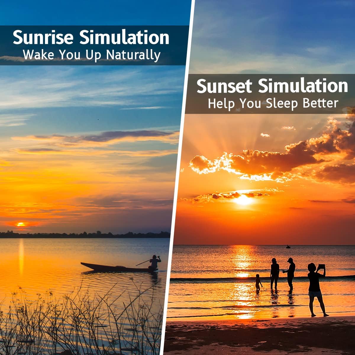 Solopgang vækkeur - Wake up light